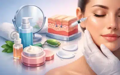 Hautpflege nach einer Botox-Behandlung